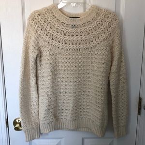 Ralph Lauren | White Chunky Knit Sweater